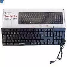 KIT TECLADO + MOUSE PC SLIM GT950 PROVA D'AGUA