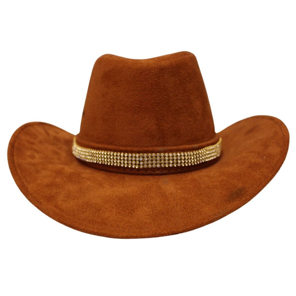 Chapéu Modelo Ana Castela com Strass Versão Texas Várias Cores | Shopee ...