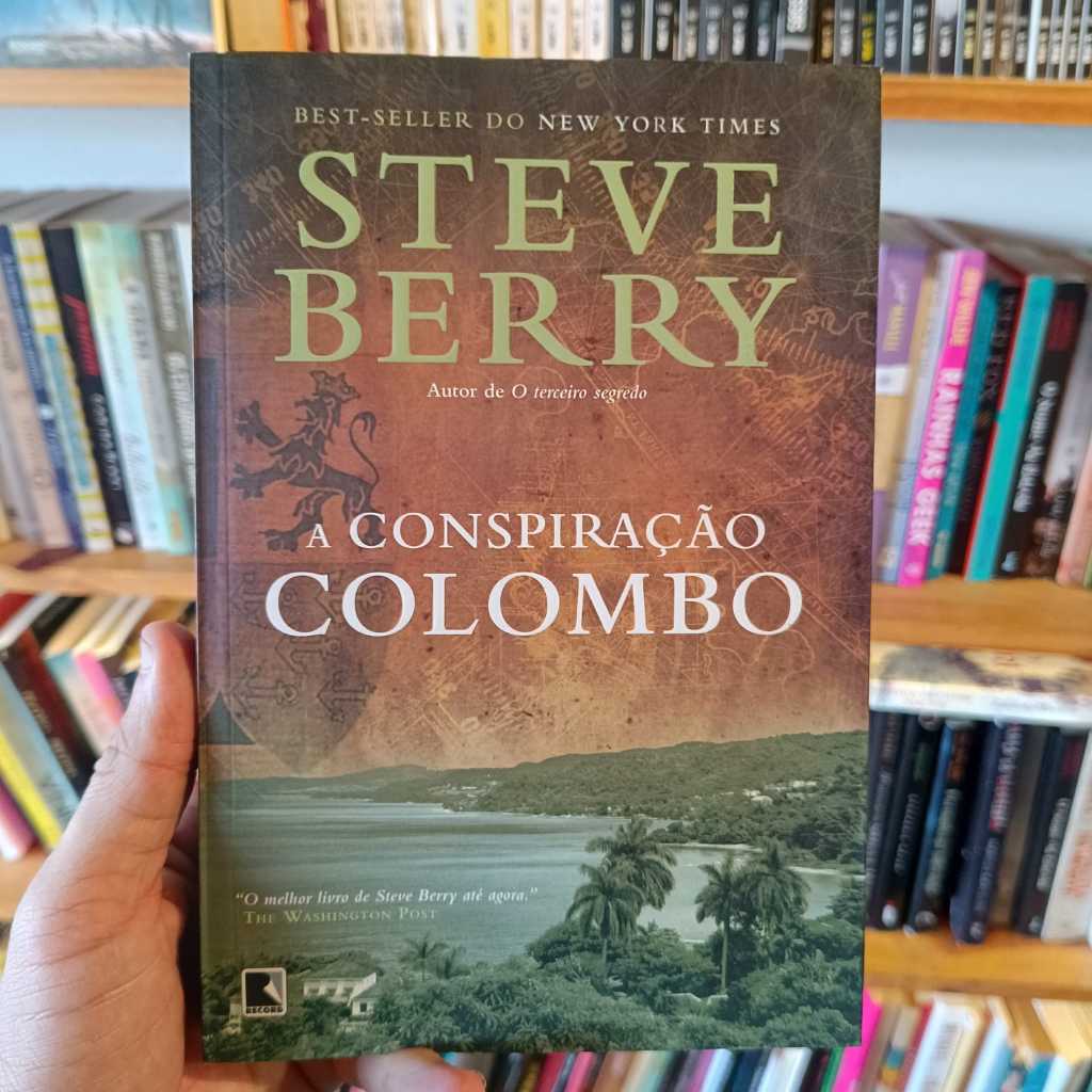 a conspiração Colombo - Steve Berry | Shopee Brasil