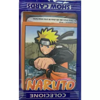200 cards NARUTO SC= 50 pacotes fechados