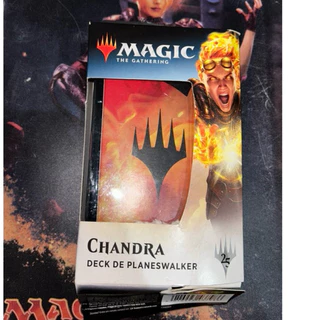 Deck de Planeswalker Dominaria Chandra - Magic (aberto/usado) Mint completo