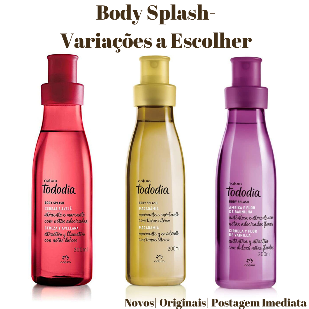 Body Splash-Variações a Escolher | Shopee Brasil