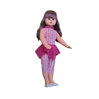 Brinquedo Boneca Grande Infantil 59cm Boneca Canta Dança