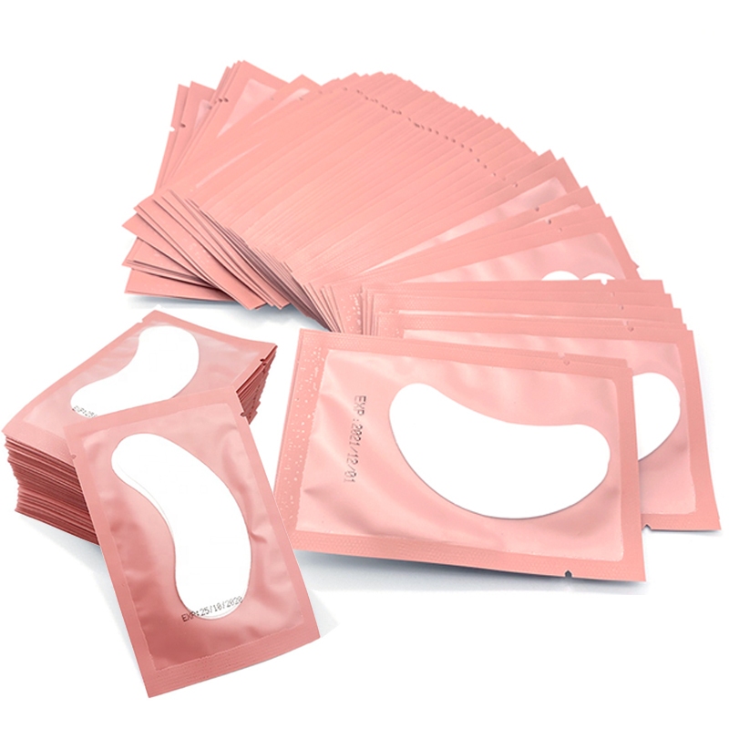 500 Pads Ped Gel 250 Pares Protetor de Pálpebras Alongamento Cílios