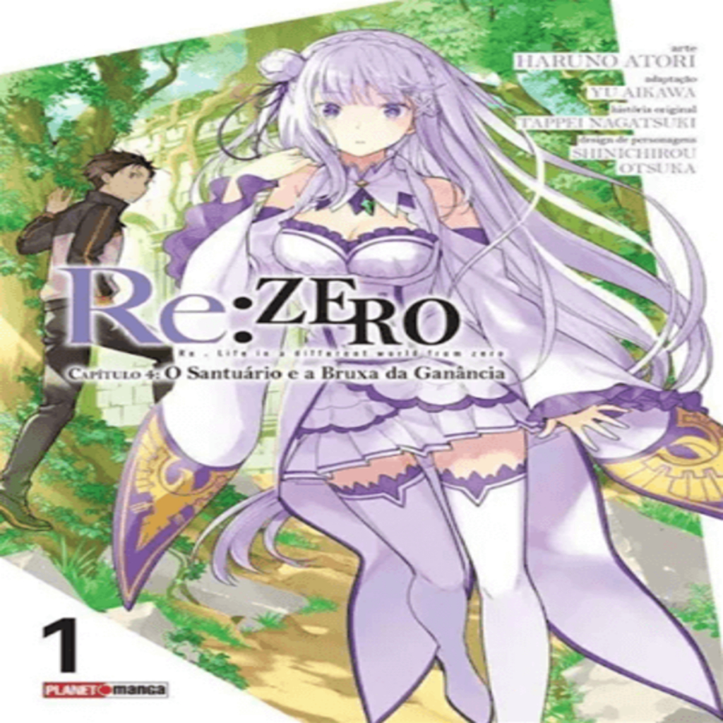 Re: Zero Capítulo 4 volume 01 - lacrado | Shopee Brasil