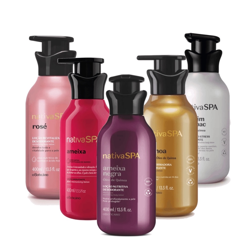 Hidratante Corporal Nativa SPA - 400ml | Shopee Brasil