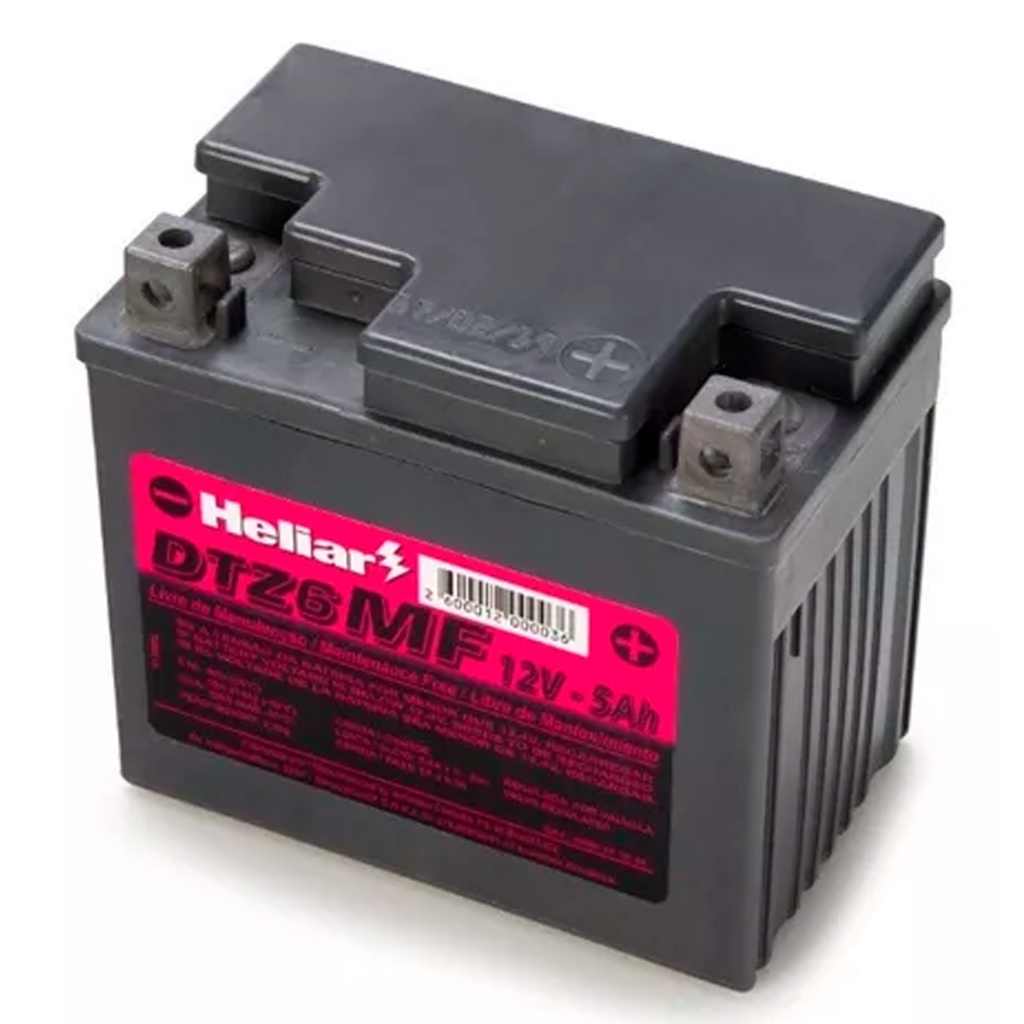 Heliar Original Honda Dtz6 Mf 12v 5ah Xre 300 Cb 300
