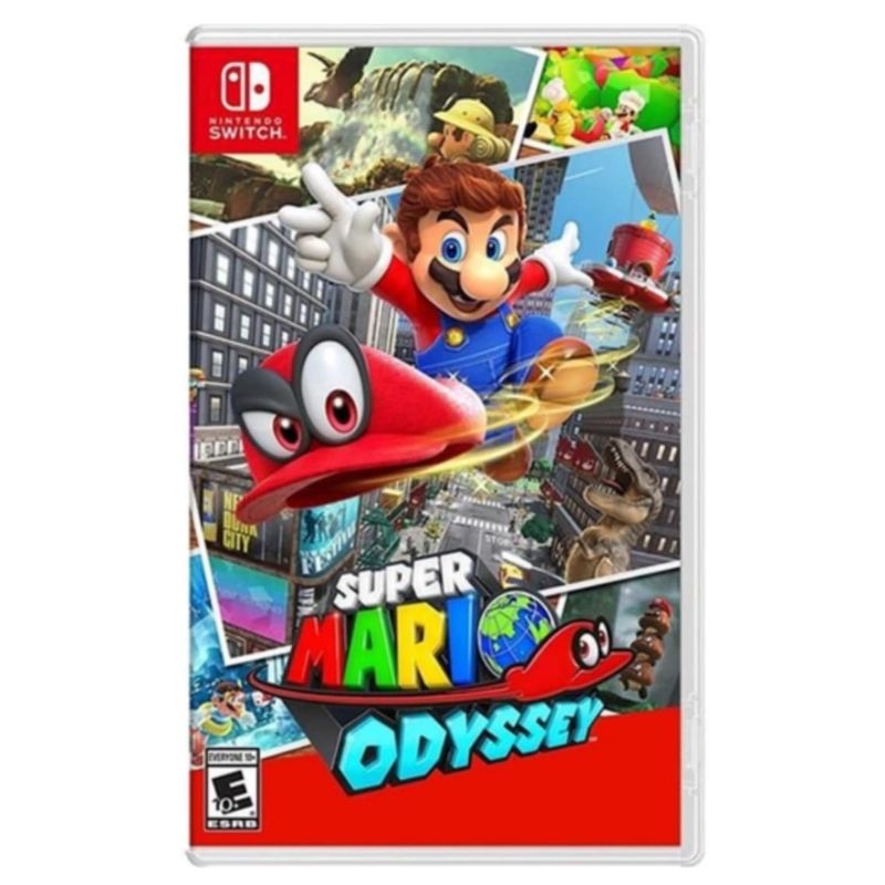 Jogo Super Mario Odyssey - Switch Físico ótimo estado