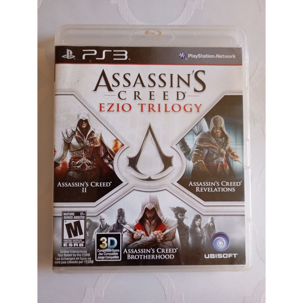 Assassins creed ezio trilogy original do ps3