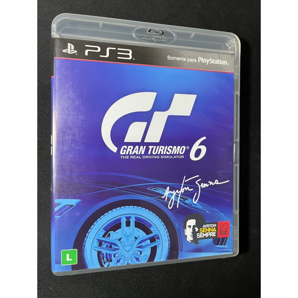 GRAN TURISMO 6 PS3 MÍDIA FÍSICA