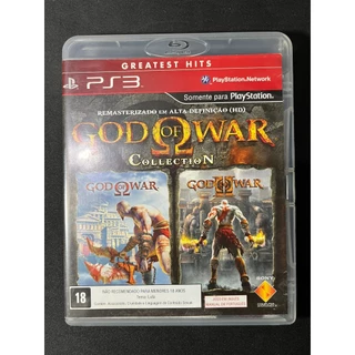 GOD OF WAR COLLECTION PS3 MÍDIA FÍSICA