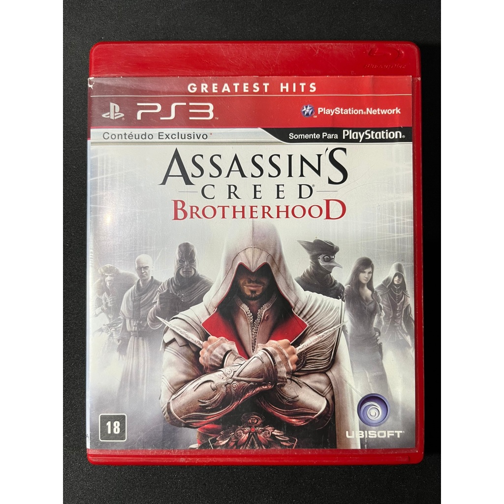 ASSASSIN'S CREED BROTHERHOOD PS3 MÍDIA FÍSICA