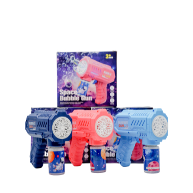 Brinquedo Bolhas de Sabão Space Bubble Gun Com Luzes/ Envio aleatório ...