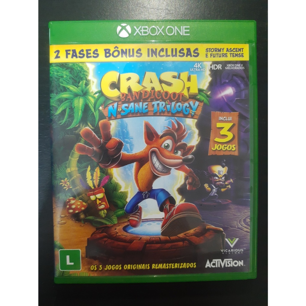 Crash Bandicoot N.Sane Trilogy [VF] – Neuf Sous Blister Sur Xbox One