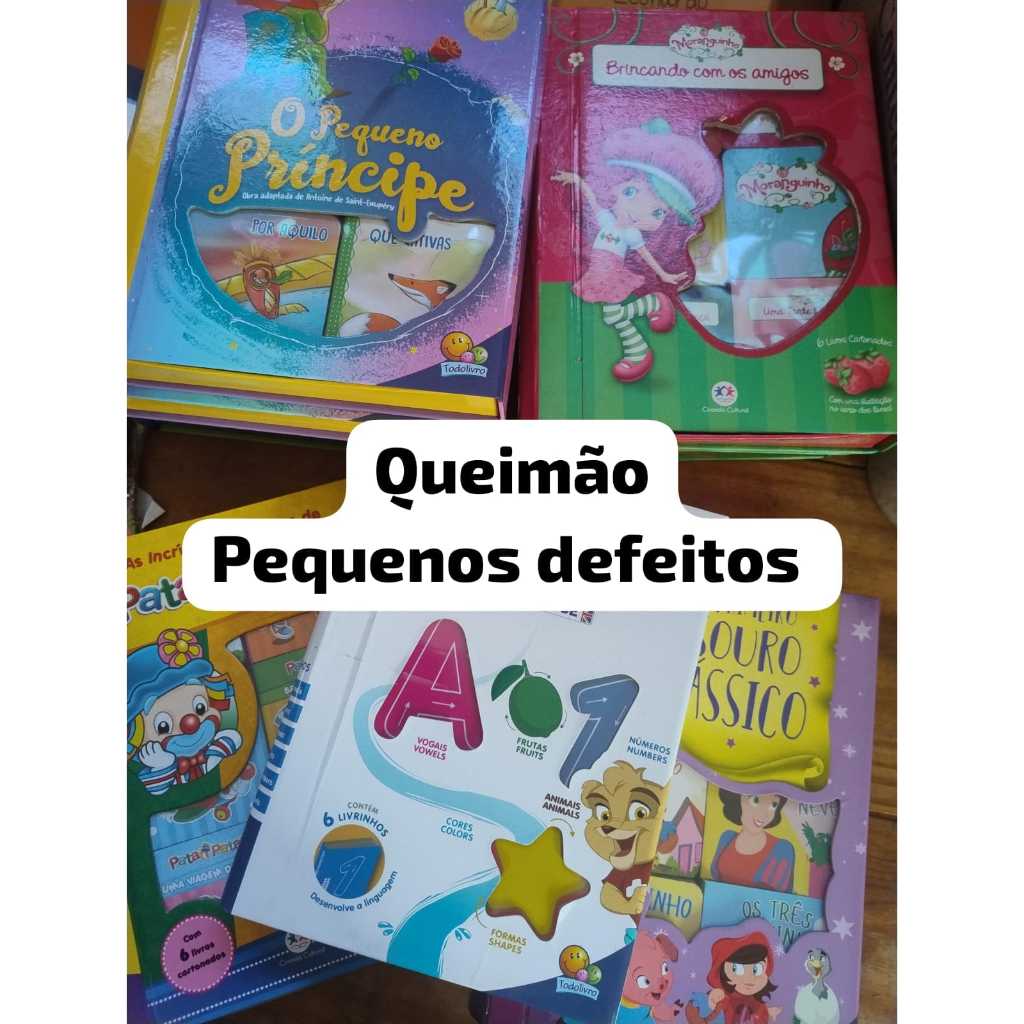 Queimão Box Pequenos Defeitos-Novos