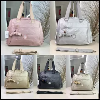 Bolsa Estilo KPL Sacola Metalizada Grande Chaveiro Macaco