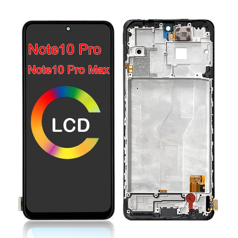 tela redmi Note 10 Pro Max 4g com aro incell M2101K6P