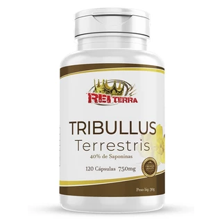 Tribulus Terrestris 120 caps 750 mg por caps 40% Saponinas