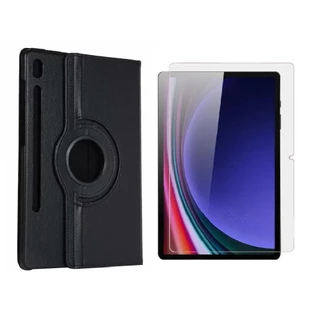 Capa Para Galaxy Tab S9 Fe 10.9 Giratória + Pelicula Vidro