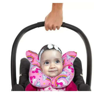 Almofada Para Pescoço Com Apoio Cabeça Bebe Cadeirinha em Oferta na Shopee