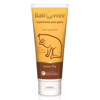 Ball Free Suplemento para Gatos - Eliminar Bola de Pelos - 70g - Agener União