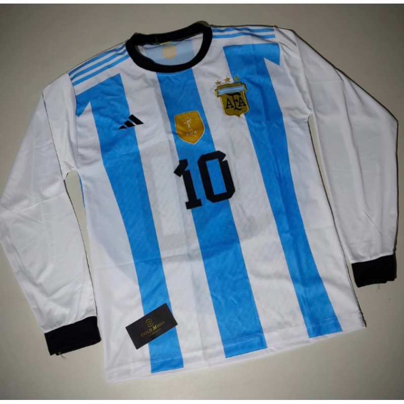 Camisa Manga Longa da Argentina 2024 | Shopee Brasil