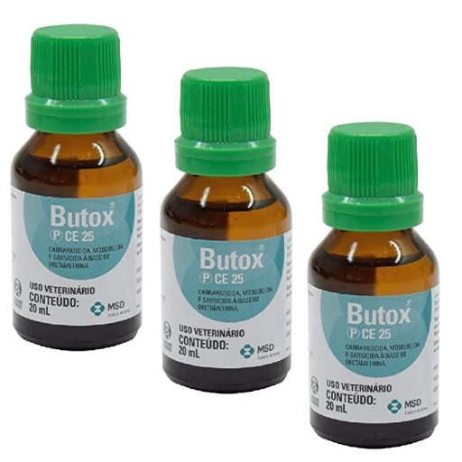 Butox Ce 25 MSD -20ml Para Pulverização - Kit com 3 Unidades | Shopee ...