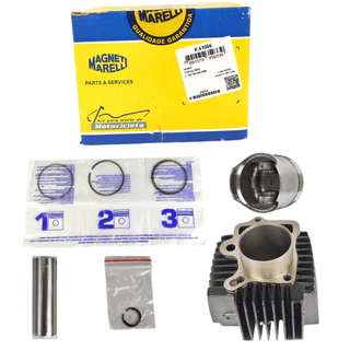 Kit Cilindro Pistão Anel Marelli Biz 100 Es C 100 Biz C 100 Biz Ks C 100 Dream