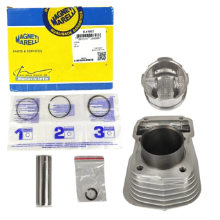 Kit Cilindro Pistão Anéis Marelli Cg125 Titan 1991 1992 1993 1994 1995 1996 1997 1998 1999 2000 2001
