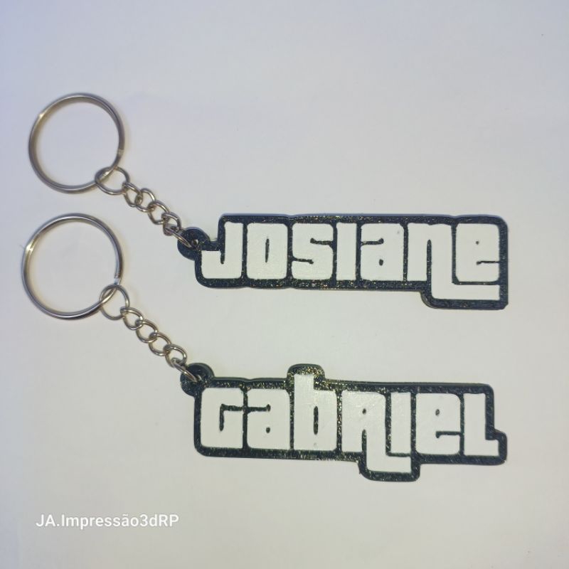 KIT Chaveiros Personalizado com Tema GTA Grand Theft Auto / Lembrancinhas
