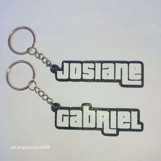 KIT Chaveiros Personalizado com Tema GTA Grand Theft Auto / Lembrancinhas