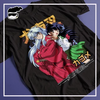 Camiseta Anime Inuyasha Sesshomaru Unissex Camisa Anime 100% Algodão