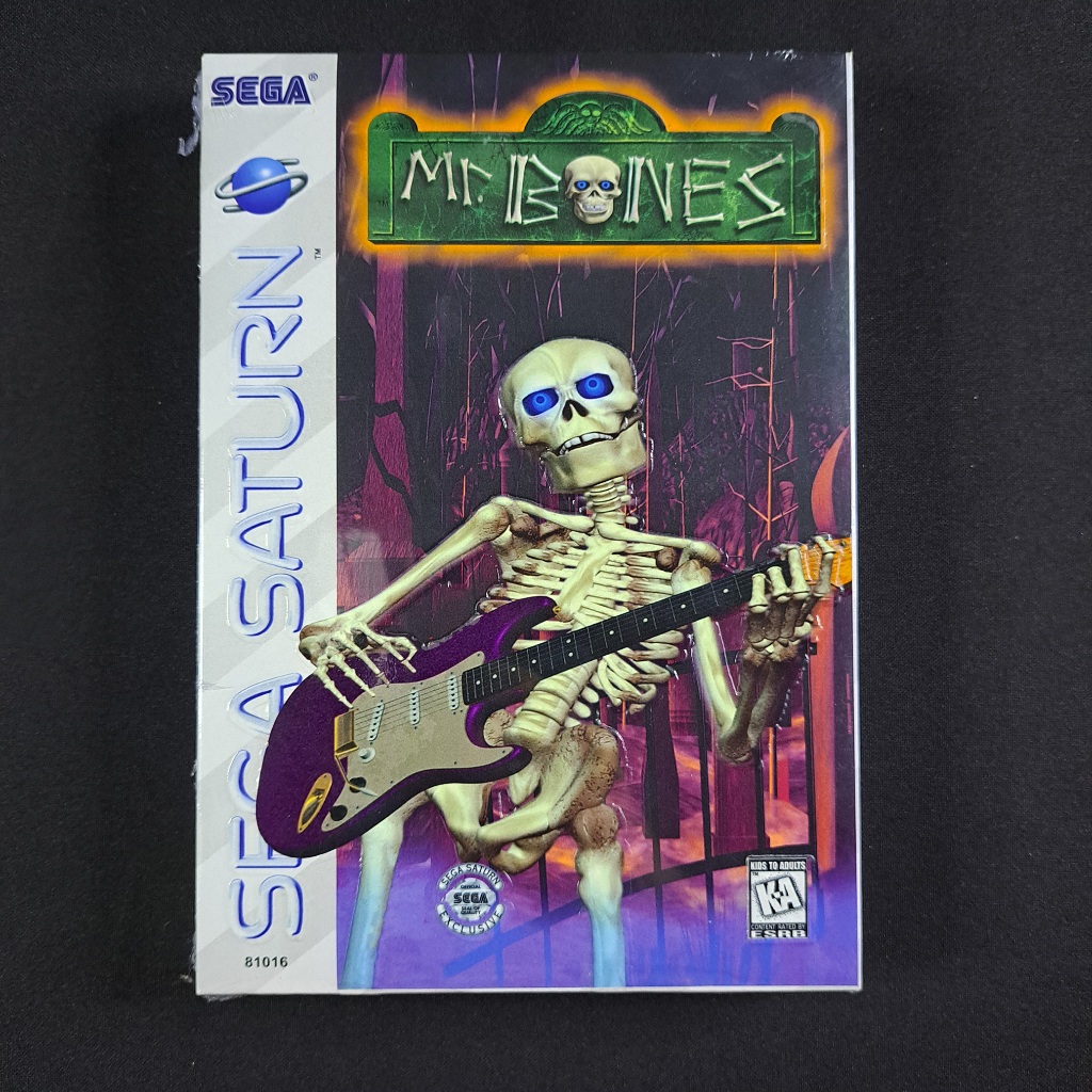 Mr Bones Sur Sega Saturn - Complet CIB PAL - Très Bon état - 1995