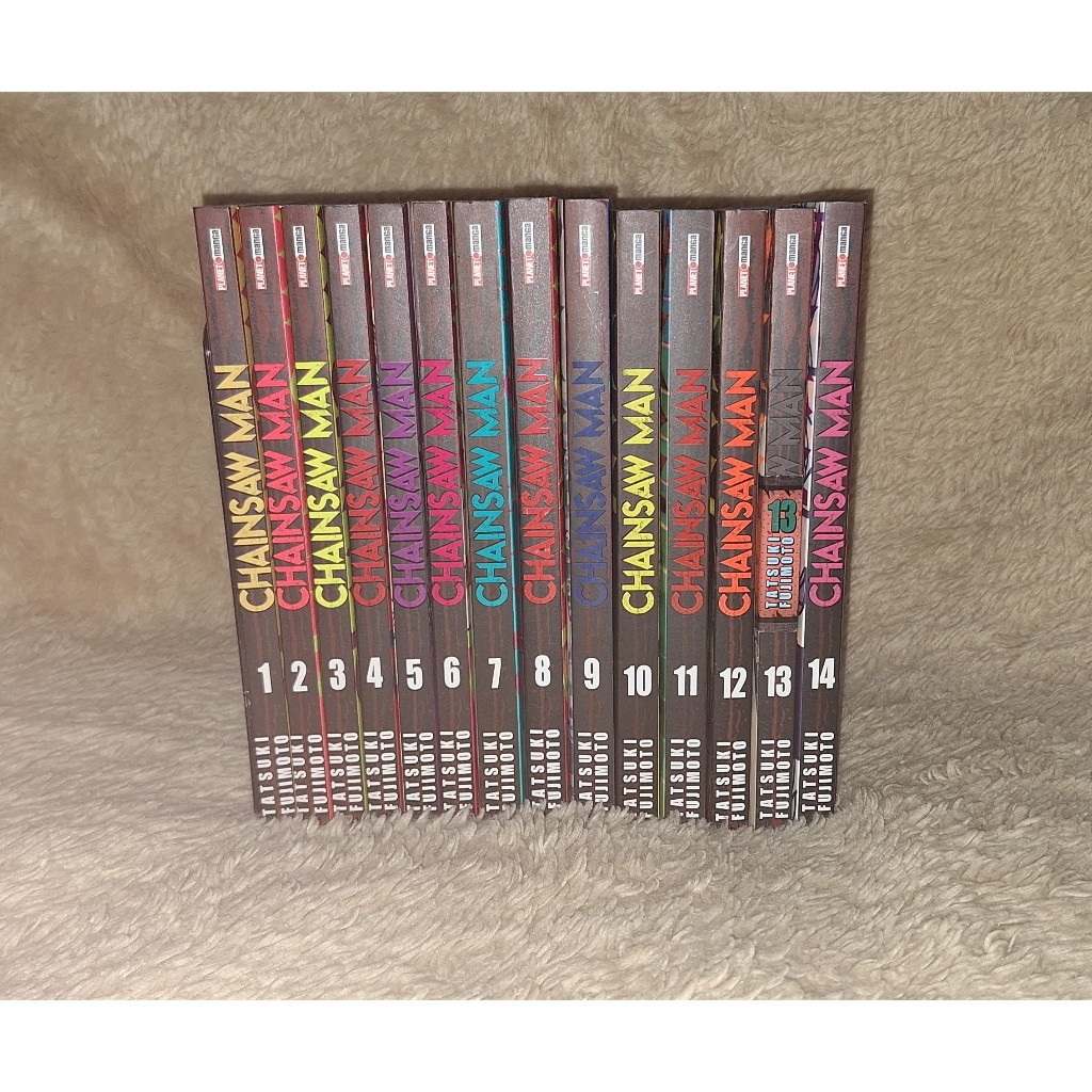 Mangá Chainsaw Man Vol 1 ao 14