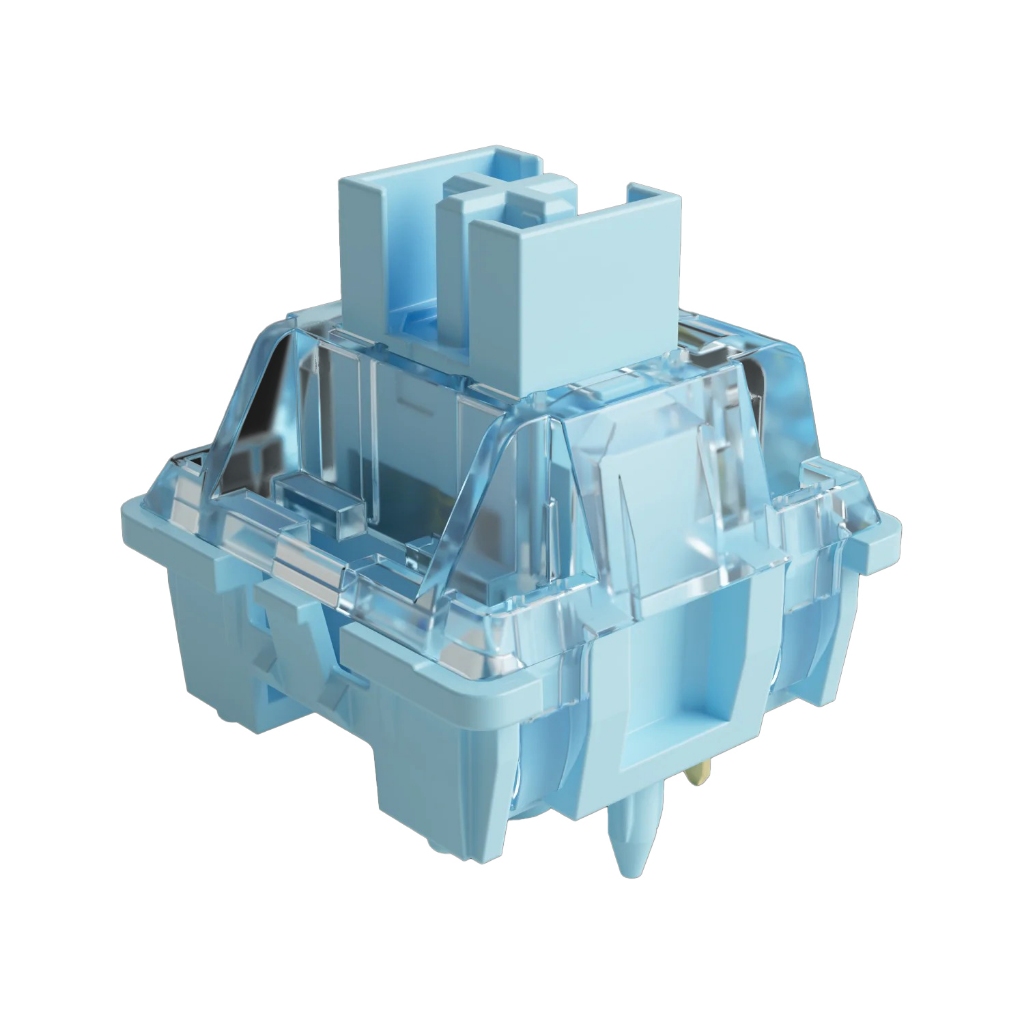 Switch Akko Cream Blue Pro 5 Pinos melhor estabilidade 45gf Tátil 45 pcs