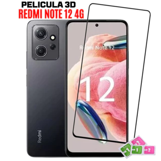 Película Xiaomi Redmi Note 12 4g Vidro Temperado 3D Ultra Glass + Kit Aplicação