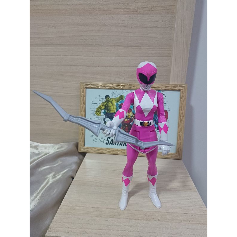 Power Ranger Rosa 30 cm original marca Hasbro | Shopee Brasil