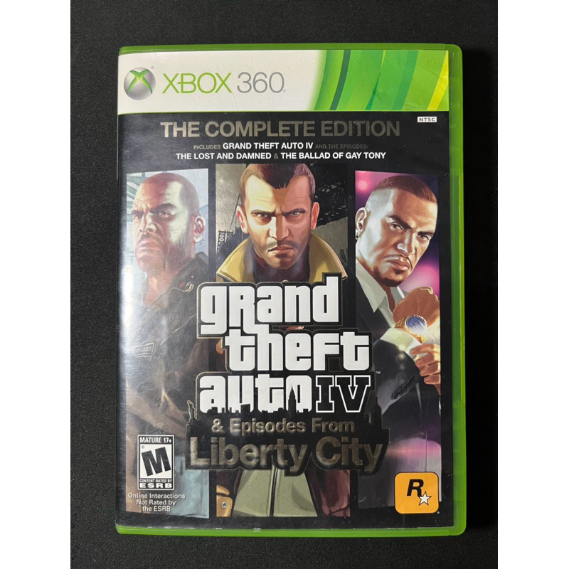 GRAND THEFT AUTO IV THE COMPLETE EDITION XBOX 360 MÍDIA FÍSICA