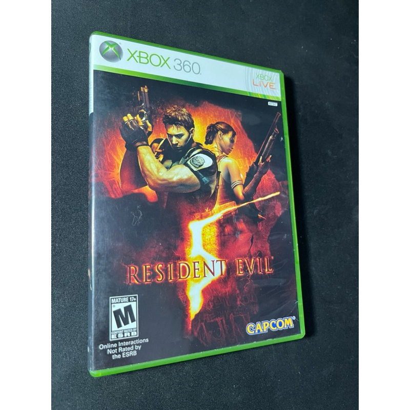 RESIDENT EVIL 5 XBOX 360 MÍDIA FÍSICA