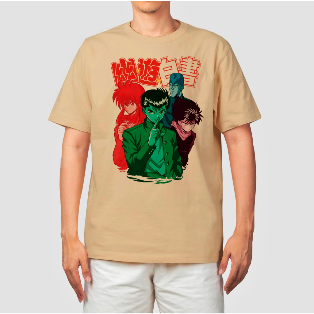 Camiseta camisa Yu Yu Hakusho Urameshi Yusuke Hiei Kurama Toguro