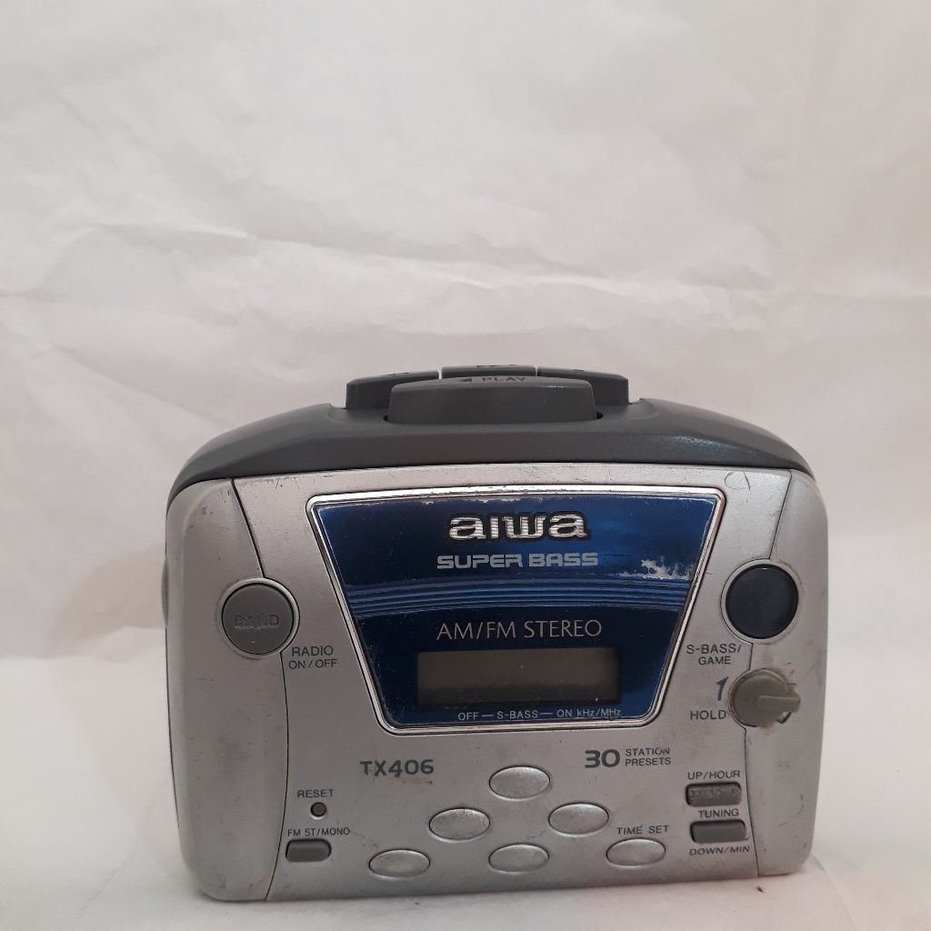 Walkman aiwa TX406 ( não funciona)