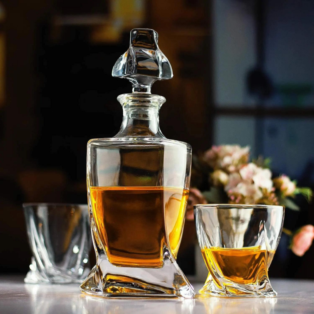 Garrafa Licoreira Whisky Cristal