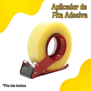Aplicador de Fita Adesiva - Suporte Resistente para Fitas Largas de até 500 Metros - Mazzal