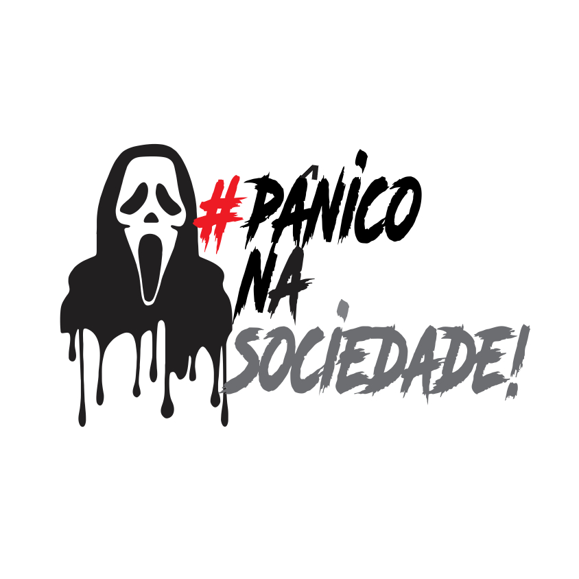 Adesivo personalizado pânico na sociedade para carro moto e caminhão ...