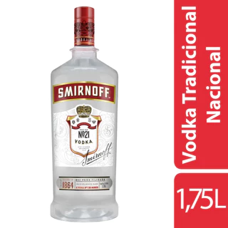 Vodka Smirnoff 1,750 litros Original