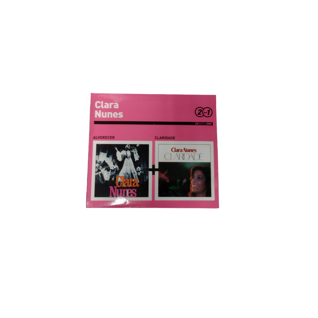 Cd - Clara Nunes - 2 Em 1 - Alvorecer - Claridade