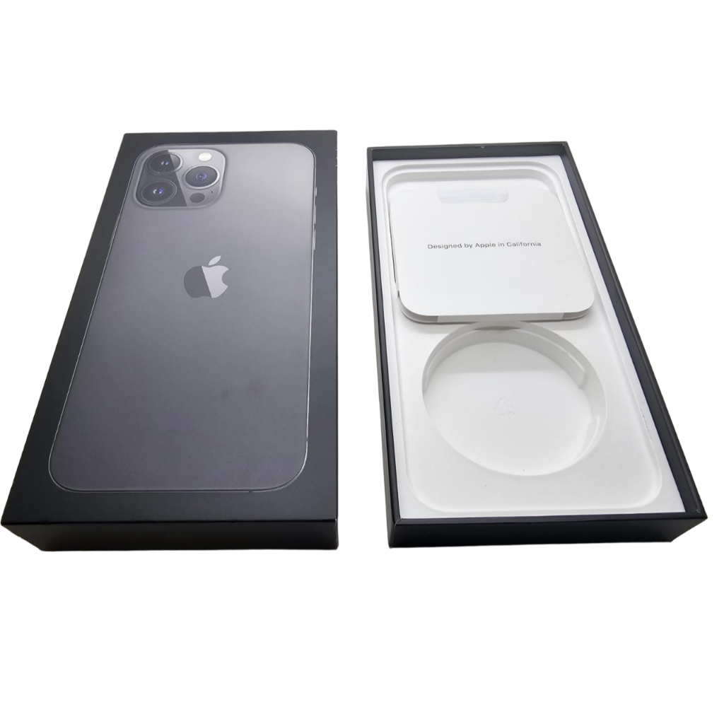 人気特価激安 128Gb MAX PRO 13 iPhone de Vazia Caixa Grafite Manuais com スマートフォン本体