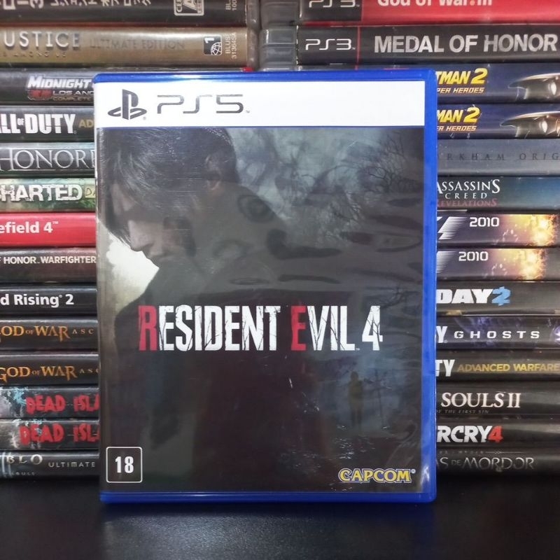 Resident Evil 4, PS5, Mídia física.