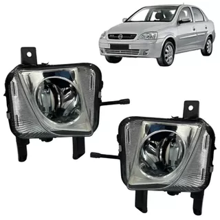 Farol Milha Corsa Montana Meriva 2003 2004 Á 2010 Liso