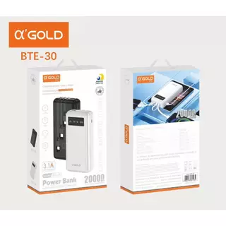 Carregador Power Bank Portátil 20000mah Universal Saida 4 Cabos Anatel